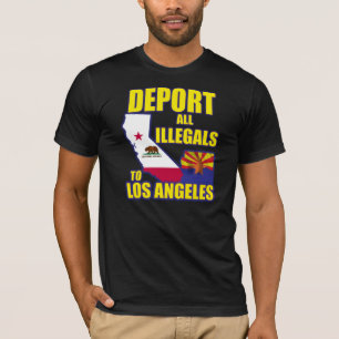 Camiseta Deporte a todos los Illegals a Los Ángeles