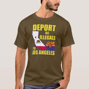 Camiseta Deporte a todos los Illegals a Los Ángeles