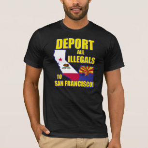 Camiseta Deporte a todos los Illegals a San Francisco