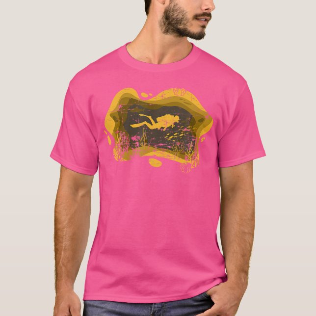 Camiseta Deporte acuático Scuba Diver (Anverso)
