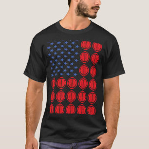 Camiseta Deporte Bandera Estadounidense Fútbol 2