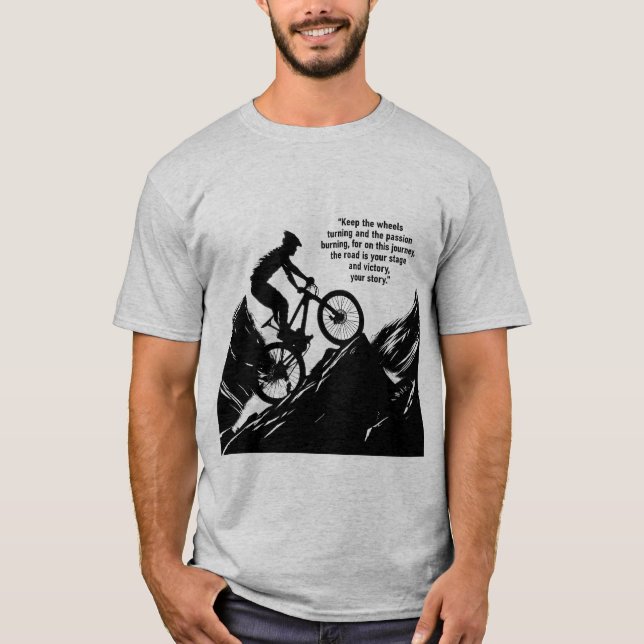 Camiseta Deporte competitivo de la motivación para inspirar (Anverso)