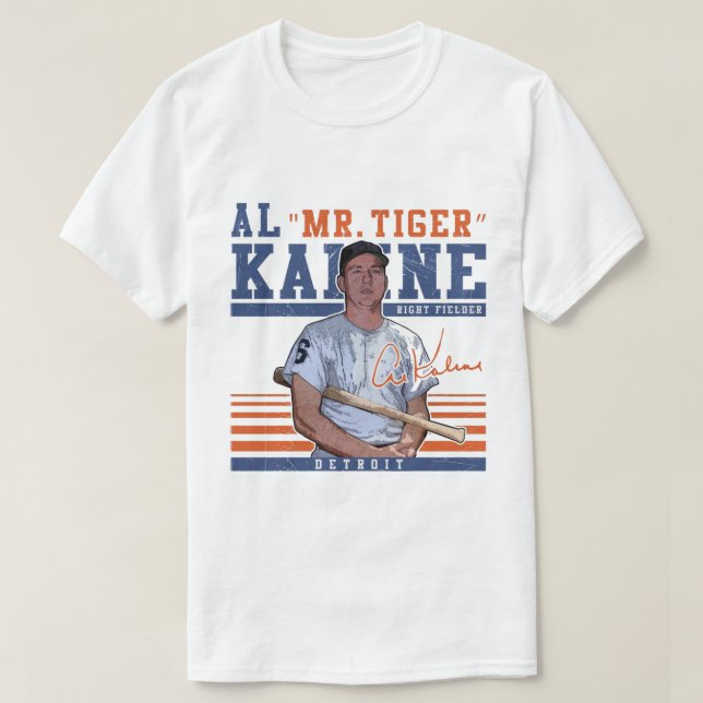 Camiseta Deporte de Al Kaline (Diseño del anverso)