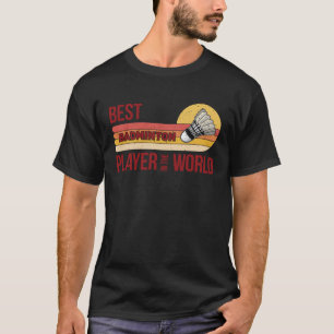 Camiseta Deporte de atleta deportiva deportiva de bádminton
