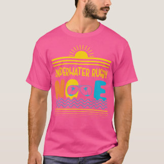 Camiseta Deporte de aventura del jugador de rugby submarino