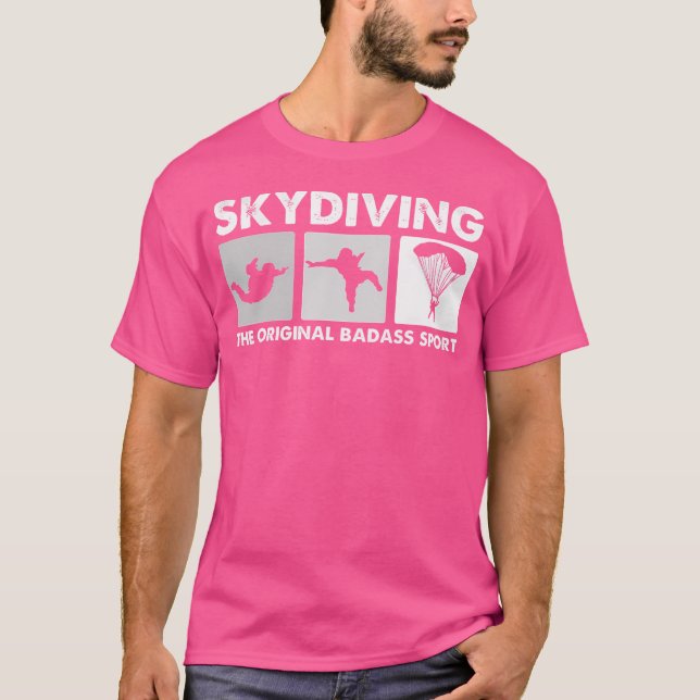Camiseta Deporte de Badass Original - Buceo Gracioso (Anverso)