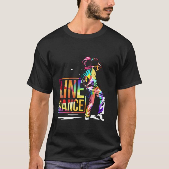 Camiseta Deporte de baile de línea (Anverso)