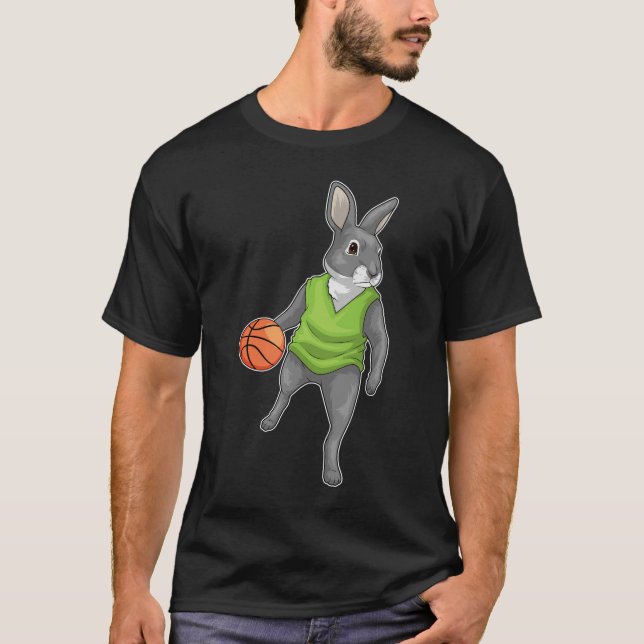 Camiseta Deporte de baloncesto de conejo (Anverso)