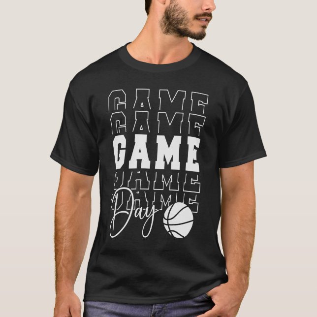 Camiseta Deporte de baloncesto en el Día del Juego (Anverso)
