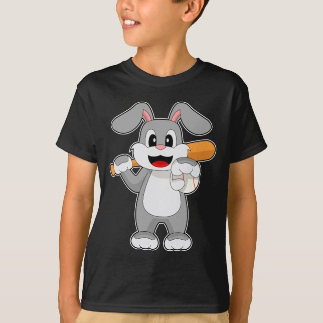 Camiseta Deporte de bate de béisbol de béisbol (Anverso)