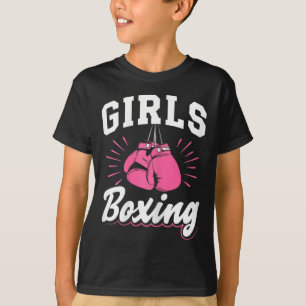 Camiseta Deporte de boxeo femenino Kickboxing Guantes de bo