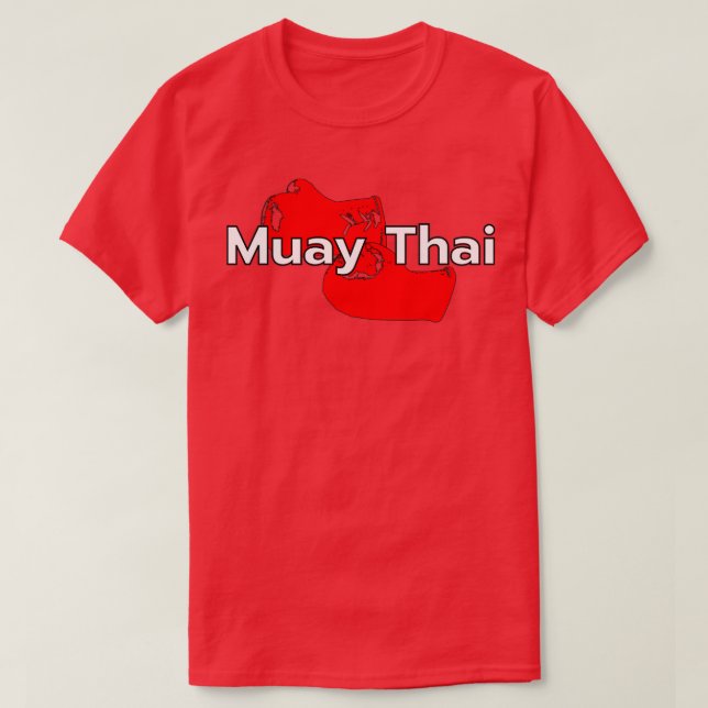 Camiseta Deporte de boxeo muay tailandés (Diseño del anverso)