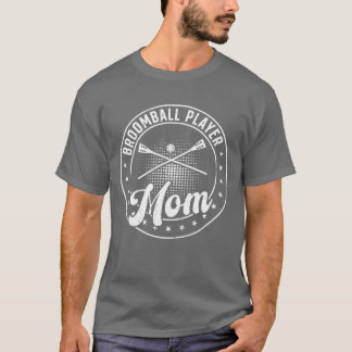 Camiseta Deporte de Broomball Jugador de Broomball Mamá ret