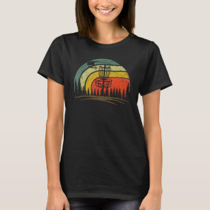 Camiseta Deporte de disco volador retro vintage Disc Golf F