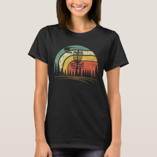 Camiseta Deporte de disco volador retro vintage Disc Golf F