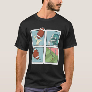 Camiseta Deporte de equipo retro de la temporada de fútbol