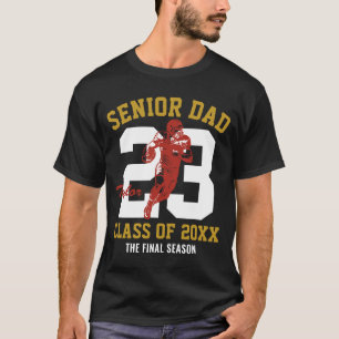 Camiseta Deporte de fútbol americano para graduados Senior