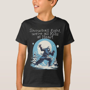Camiseta Deporte De Invierno De Nieve Con Ninjas Para El Sn