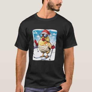Camiseta Deporte de invierno genial para la pendiente y pol