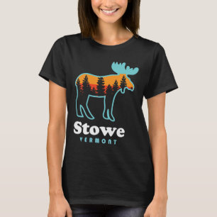 Camiseta Deporte de invierno Stowe Vermont Montañas Stowe V