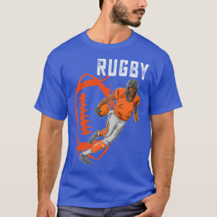 Camiseta Deporte de jugador divertido de Rugby