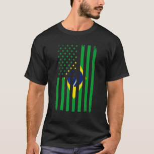 Camiseta Deporte de la bandera brasileña