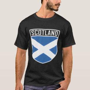Camiseta Deporte de la bandera escocesa para aficionados al