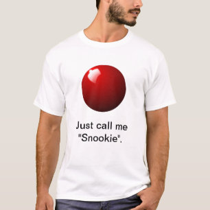 Camiseta Deporte de la mesa de bolas Red Snooker