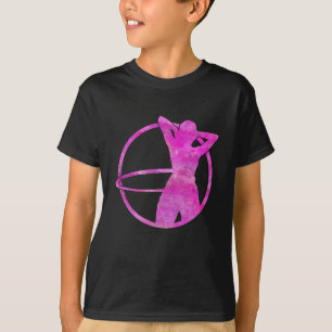 Camiseta Deporte de mujer de baile Hula Hoop