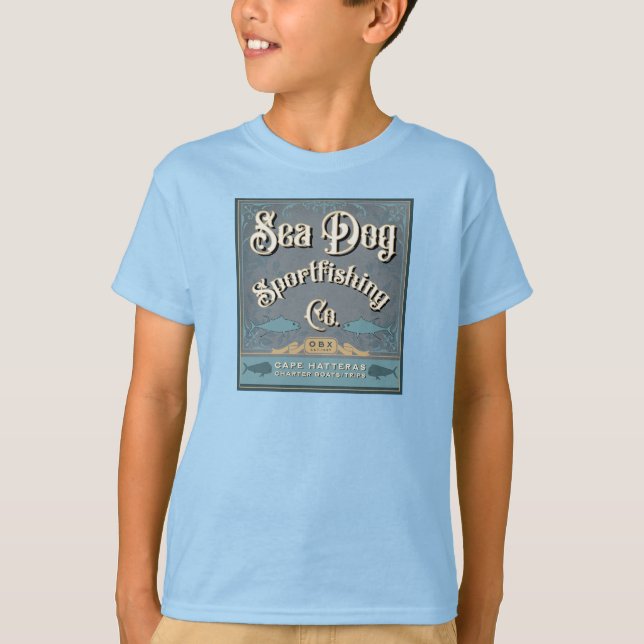 Camiseta Deporte de perro de mar OBX (Anverso)