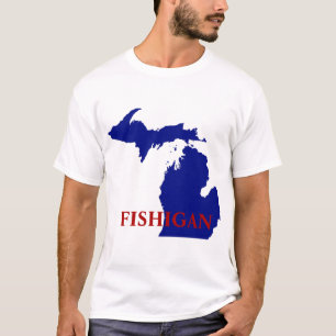 Camiseta deporte de pesca en Michigan
