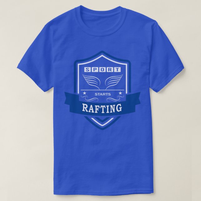 Camiseta Deporte de Rafting (Diseño del anverso)