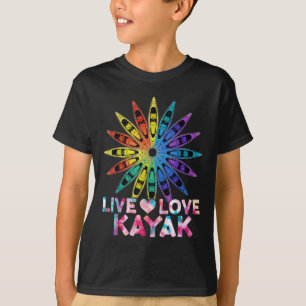 Camiseta Deporte de remo en canoa Barquero de kayak Vive Am