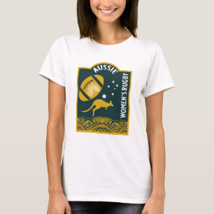 Camiseta Deporte de rugby de las mujeres australianas