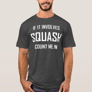 Camiseta Deporte de squash regalo vintage cancha de squash