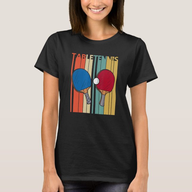 Camiseta Deporte de tenis de mesa (Anverso)