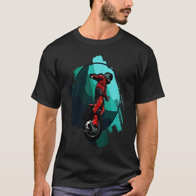 Camiseta Deporte de uniciclo (Anverso)