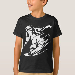 Camiseta Deporte del extremo de la snowboard