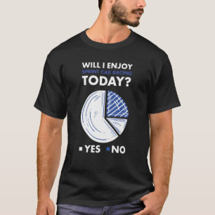 Camiseta Deporte: disfrutaré de la Carreras de Sprint Car