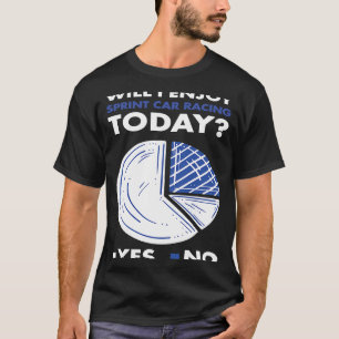 Camiseta Deporte: disfrutaré de la Carreras de Sprint Car