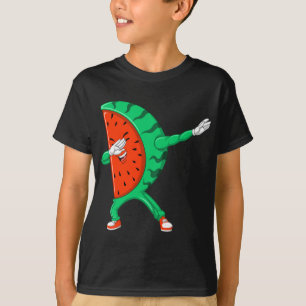 Camiseta Deporte divertido de danza de frutas de la melena 