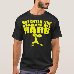Camiseta Deporte divertido - el levantamiento de pesas me