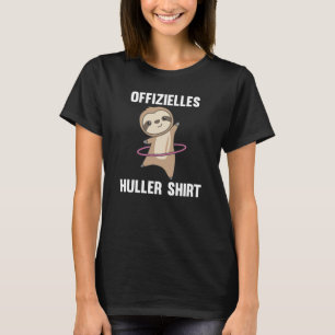 Camiseta Deporte divertido oficial de Huller Shirt Sloth