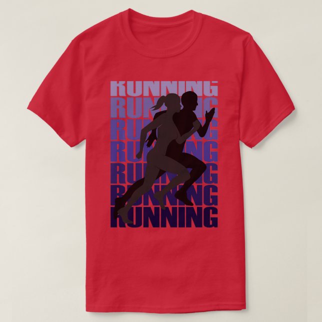 Camiseta Deporte en funcionamiento (Diseño del anverso)
