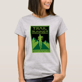 Camiseta Deporte en pista en la naturaleza