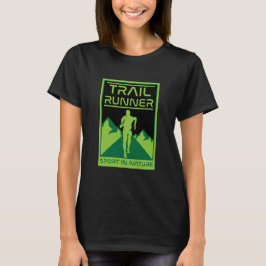 Camiseta Deporte en pista en la naturaleza