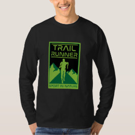 Camiseta Deporte en pista en la naturaleza