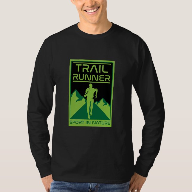 Camiseta Deporte en pista en la naturaleza (Anverso)