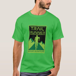 Camiseta Deporte en pista en la naturaleza