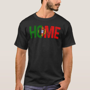 Camiseta Deporte Encantado Funny Bandera de Portugal Hogar 